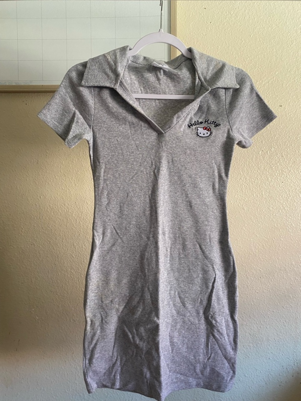 Hello Kitty Gray Mini Polo Dress